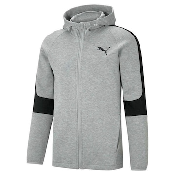 Jaqueta com Capuz Puma M Evostripe Core Full-Zip - Masculina