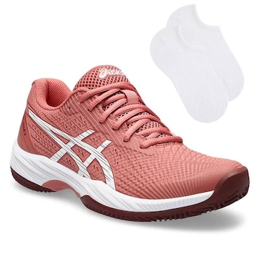 Kit Tênis Asics Gel-Game 9 + Par de Meia - Feminino