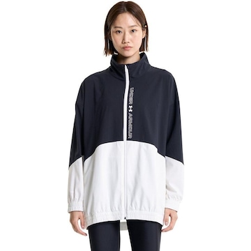 Jaqueta Under Armour Woven Oversized Full-Zip - Feminina