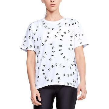 Camiseta Under Armour Logo Print Live - Feminina