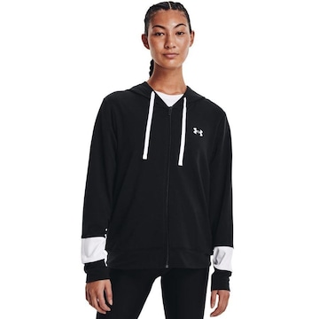 Blusão de Moletom Under Armour Rival Terry Full-Zip Hoodie - Feminino