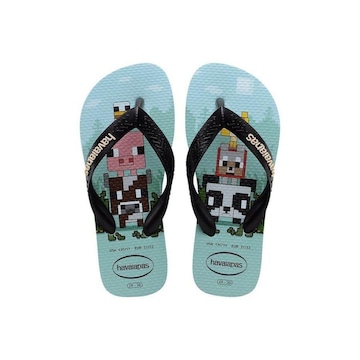 Chinelo Havaianas Minecraft - Infantil