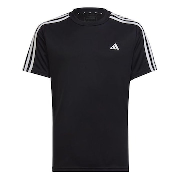 Camiseta adidas Ess 3-Stripes Regular Fit - Infantil