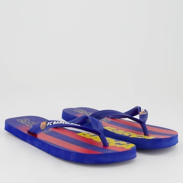 Chinelo Barcelona Stripes Blue - Masculino