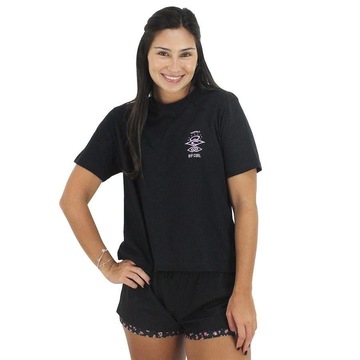 Camiseta Rip Curl Search Icon Tee - Feminina