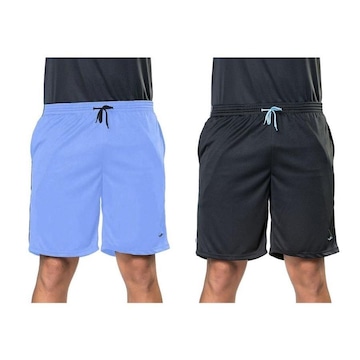 Kit Bermudas Elite Comfort - Masculina - 2 Unidades