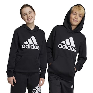 Blusão com Capuz adidas Big Logo Essentials - Infantil