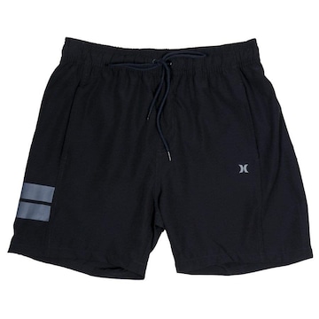 Bermuda Hurley Elástico Block - Masculina