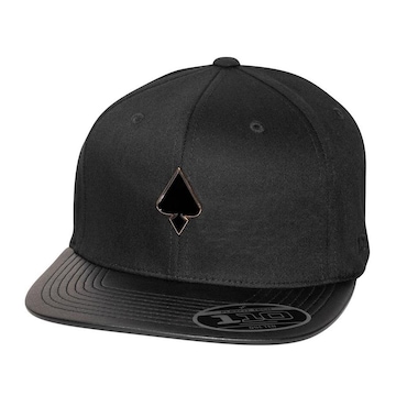 Boné Aba Reta Mcd Fitão - Strapback  - Adulto