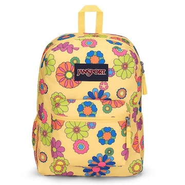 Mochila Jansport Cross Town Power To The Flower - 26 Litros