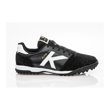 Chuteira Society Kelme Couro Elite Tf - Adulto