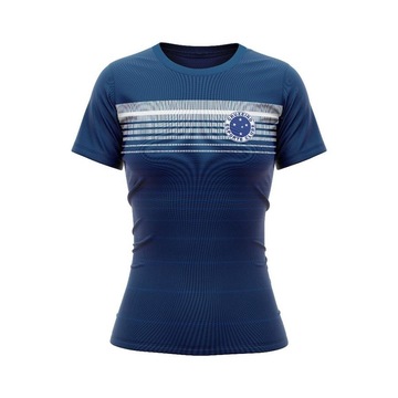 Camisa do Cruzeiro Baby Look Counselor Braziline - Feminina