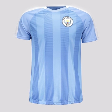 Camisa do Manchester City Stripes - Masculina