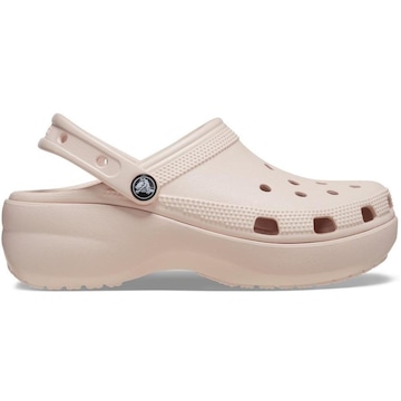 Sandália Crocs Classic Platform Clog W
 Quartz - Feminina