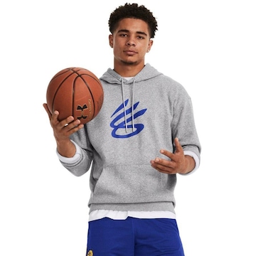 Blusão de Moletom com Capuz Under Armour Curry Splash Hood - Masculino