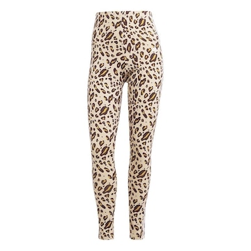 Calça Legging adidas Animal Print 3S - Feminina