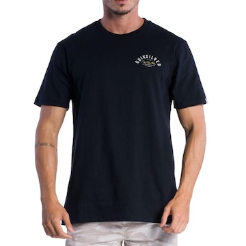 Camiseta Quiksilver Logo Lockup - Masculina