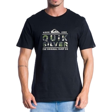 Camiseta Quiksilver Print - Masculina