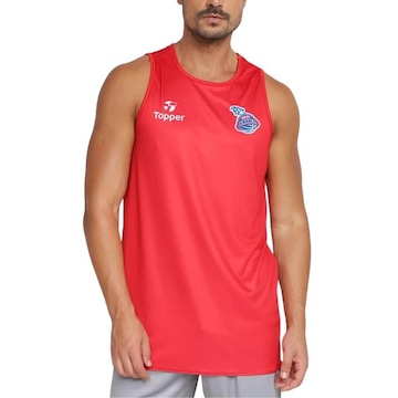 Camiseta Regata Topper Dupla Face Sesi Franca - Masculina