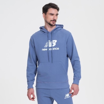 Blusão de Moletom com Capuz New Balance Essentials Basic - Masculino