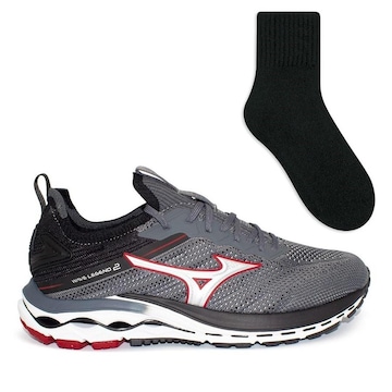 Tênis Mizuno Masculino Wave Legend 2 Corrida + Meia Color Sports Masculino