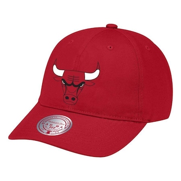 Boné Aba Curva Mitchell & Ness Nba Team Ground Chicago Bulls - Adulto