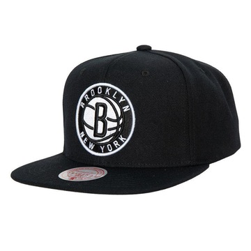 Boné Aba Reta Mitchell & Ness Nba Team Ground Brooklyn Nets - Adulto