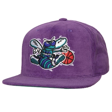 Boné Aba Reta Mitchell & Ness Nba Snapback Charlotte Hornets - Adulto