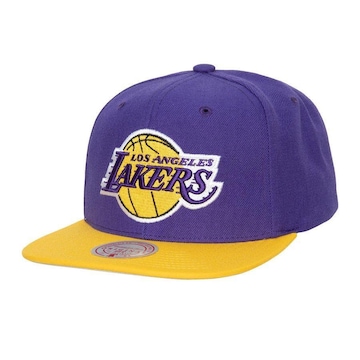 Boné Aba Reta Mitchell & Ness Nba Team 2 Tone 2.0 Los Angeles Lakers - Snapback - Adulto