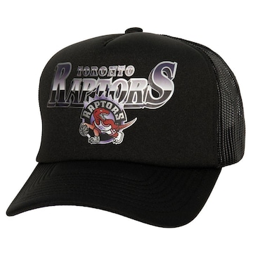 Boné Aba Curva Mitchell & Ness Nba Rock On Truck Toronto Raptors - Adulto