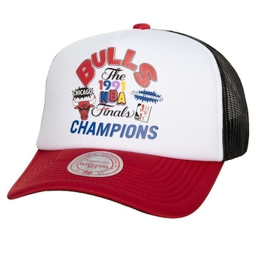 Boné Aba Curva Mitchell & Ness Nba Champs Fest Chicago Bulls - Adulto