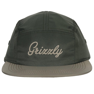 Boné Aba Reta Grizzly Og Script Camper Hat - Strapback - Adulto