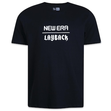 Camiseta New Era Collab Layback 10 Anos - Masculina