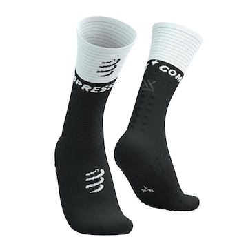 Meia Cano Médio de Compressão Compressport (Mid Compression Socks Oxygen) V2.0 - Adulto