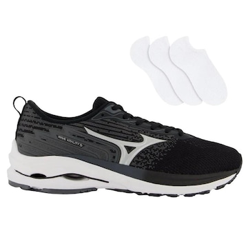 Tênis Mizuno Wave Vitality 5 Masculino + 3 Pares De Meias