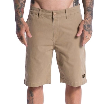 Bermuda Rvca Weekend Chino - Masculina