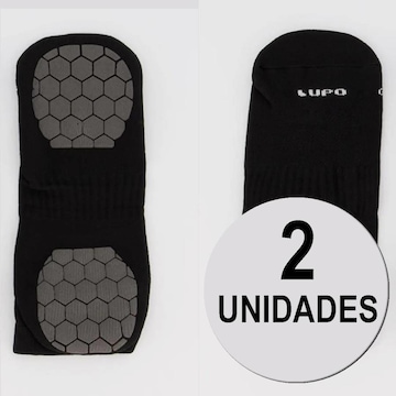 Kit Meias Lupo Antiaderente - 2 Unidades - Unissex