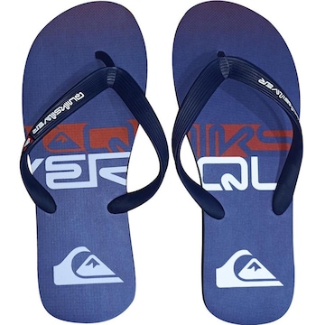 Chinelo Quiksilver Molokai Word Masculino