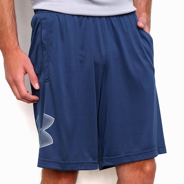 Short Under Armour Tech Graphic Masculino - Marinho E Cinza