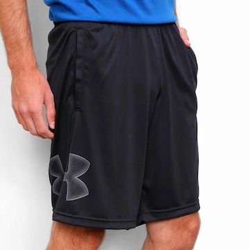 Short Under Armour Tech Graphic Masculino - Preto E Grafite