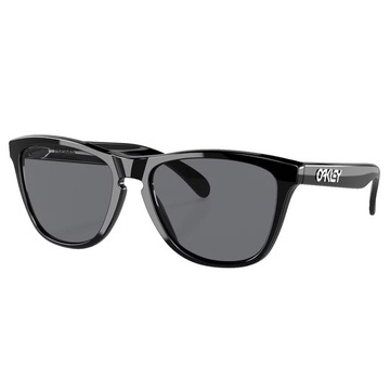 Óculos de Sol Unissex Oakley Frogskins Polished Black Grey