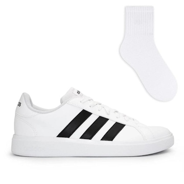 Tênis adidas Masculino Grand Court Base 2.0 Simp + Meia Color Sports Masculino