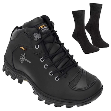 Bota Bull Terrier Valmet Moto - Feminina + Par de Meia