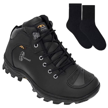 Bota Bull Terrier Valmet Moto - Masculina + Par de Meia