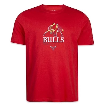 Camiseta New Era Chicago Bulls Freestyle - Masculina