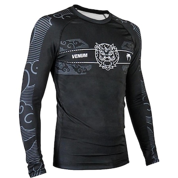 Rashguard Venum Manga Longa Dragon Dark - Masculino