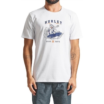 Camiseta Hurley Good Days Sm24 - Masculina