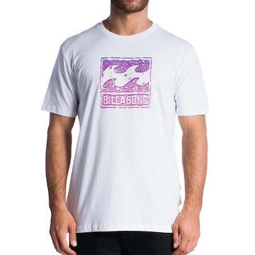 Camiseta Billabong Crayon Wave II Sm24 - Masculina