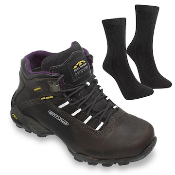 Bota Bull Terrier Alpina Dry Lite + Par De Meia - Feminina