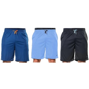 Kit Bermuda Elite Comfort - 3 Unidades - Masculina